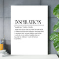 Inspiration weiß Motivationsbild