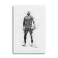 LeBron James modernes Sport-Wandbild