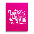 Wake Up and Smile Motivationsbild