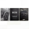 3er Set Mercedes Erfolg und G-Klasse Motivationsbilder
