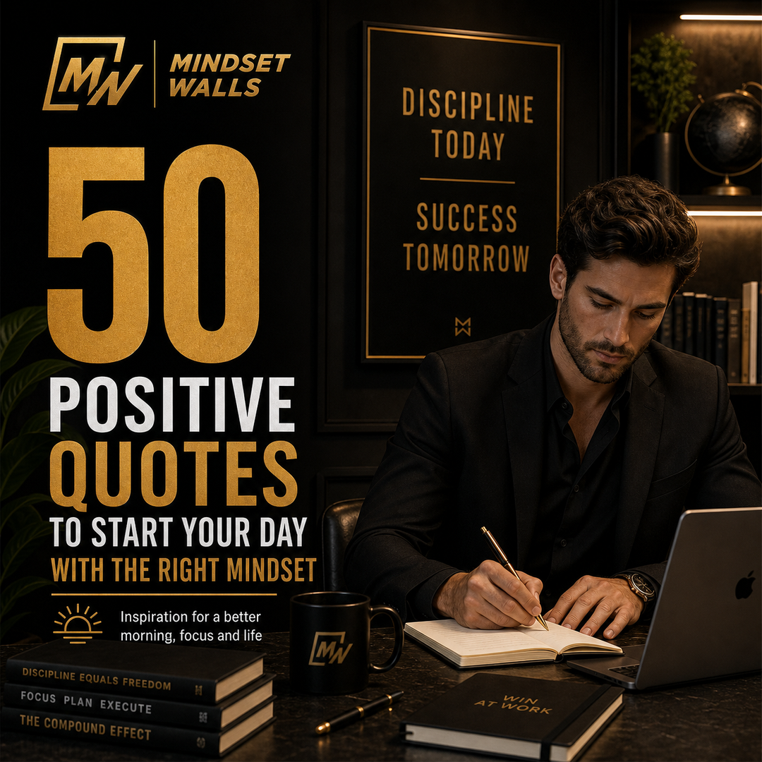 50 Positive Quotes to Start Your Day With the Right Mindset