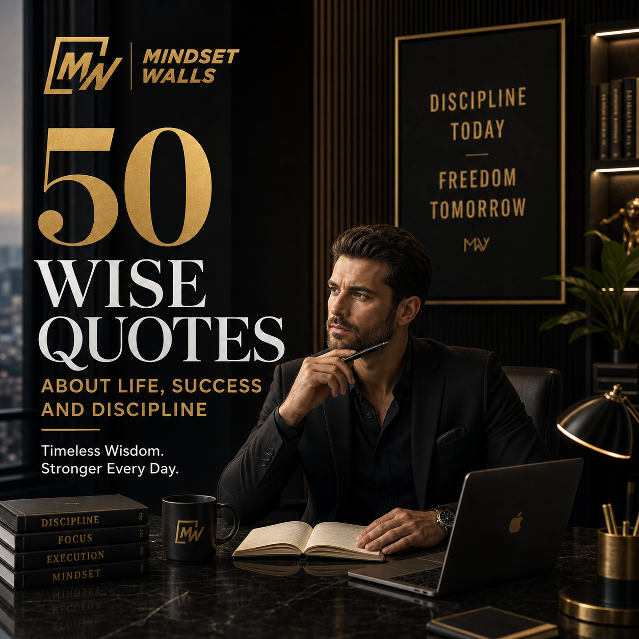 Title picture for post: 50 Wise Quotes About Life and Success