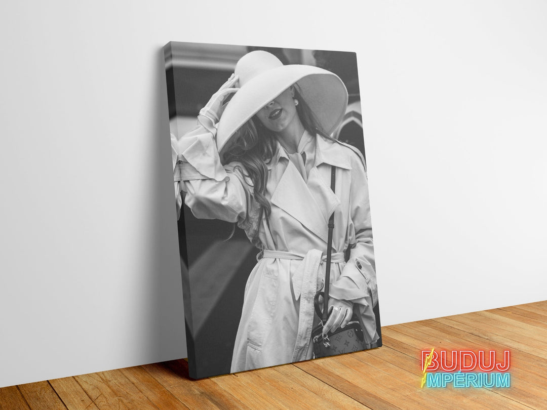 Modern Elegant Woman canvas wall art