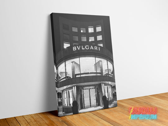 Modern Bvlgari canvas wall art