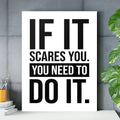 Angst-Motivationsbild