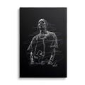 Travis Scott modernes Wandbild