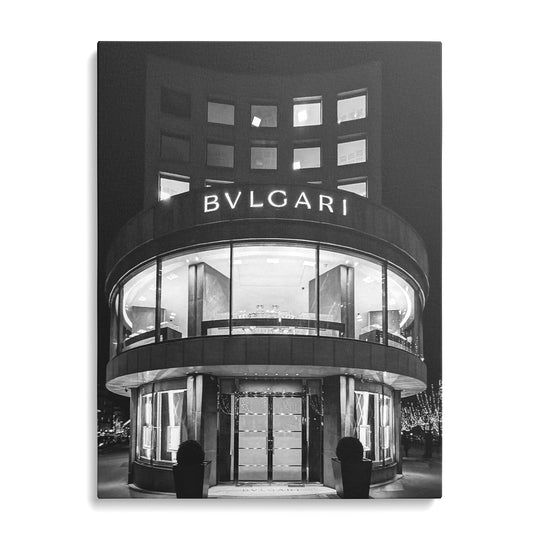 Modern Bvlgari canvas wall art