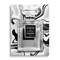 Coco Chanel modernes Mode Wandbild
