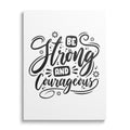 Be Strong and Courageous Motivationsbild