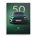 Ford Mustang 50th Anniversary Bullitt Motivationsbild mit Zitat