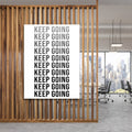 Motivationsposter "Weiter so"