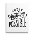 Today Anything is Possible Motivation Picture