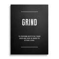 Grind Motivationsposter