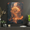 Bitcoin 2 Pop-Art-Bild
