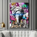 Medusa Leinwand Pop Art Wandbild Sale 40x30 Einteiler
